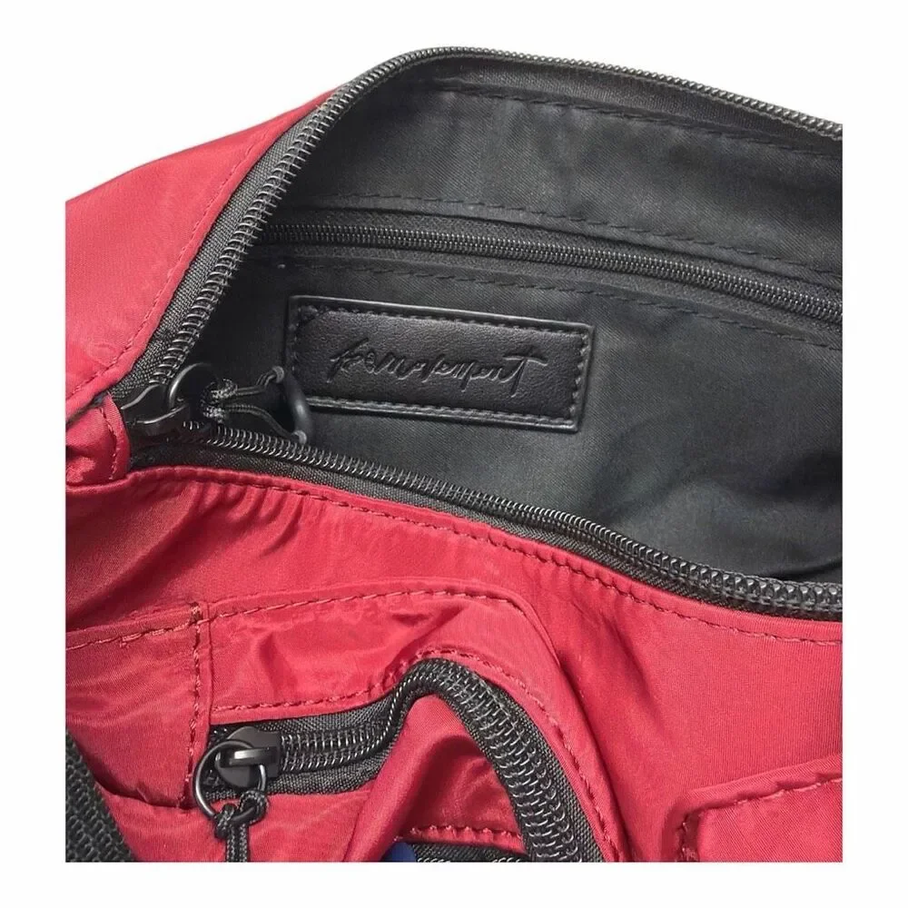 Brand New FP Movement by Free People Sprinter Sling Bag Backpack Red Crimson